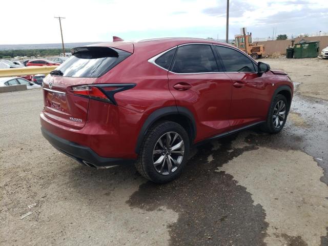 JTJYARBZ5F2011408 - 2015 LEXUS NX 200T BURGUNDY photo 3