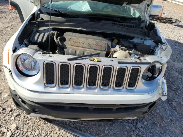 ZACCJBDT5GPC74034 - 2016 JEEP RENEGADE LIMITED WHITE photo 12