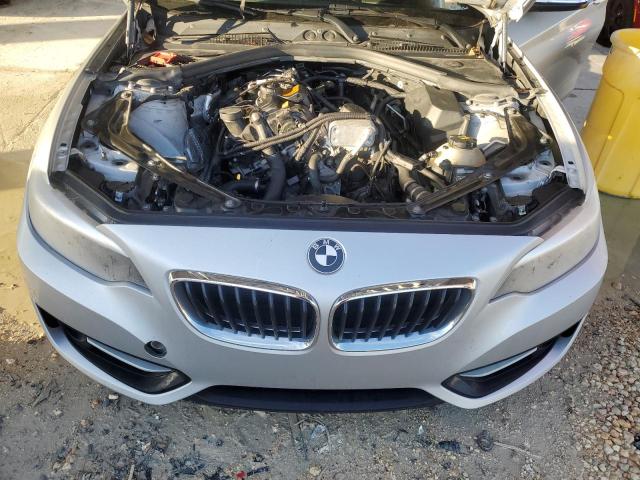 WBA1K9C53GV321955 - 2016 BMW 228 I SULEV SILVER photo 11