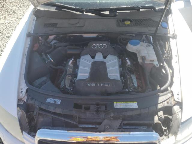 WAUKGAFB1BN005195 - 2011 AUDI A6 PRESTIGE თეთრი ფოტო 11