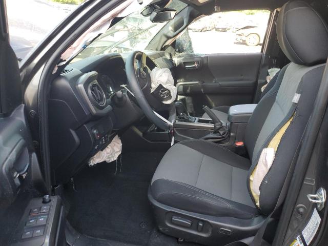 3TMDZ5BN9MM102736 - 2021 TOYOTA TACOMA DOUBLE CAB CHARCOAL photo 7