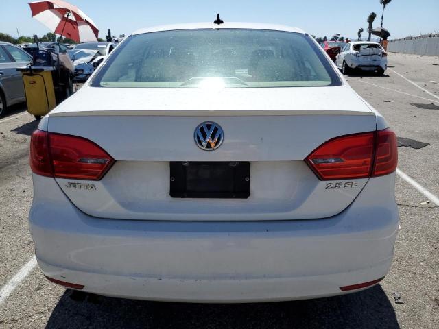 3VWDP7AJ1DM250876 - 2013 VOLKSWAGEN JETTA SE WHITE photo 6