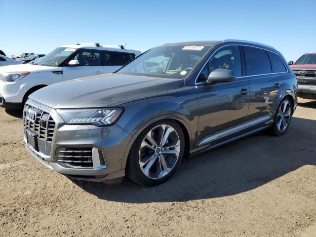 WA1VXAF77LD005683 - 2020 AUDI Q7 PRESTIGE GRAY photo 2