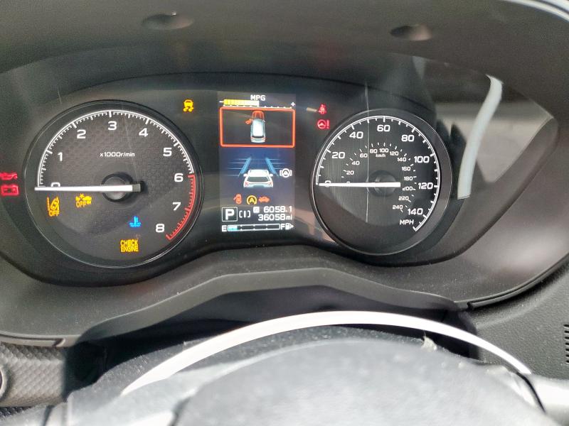 JF2SKABCXRH511554 - 2024 SUBARU FORESTER CHARCOAL photo 9