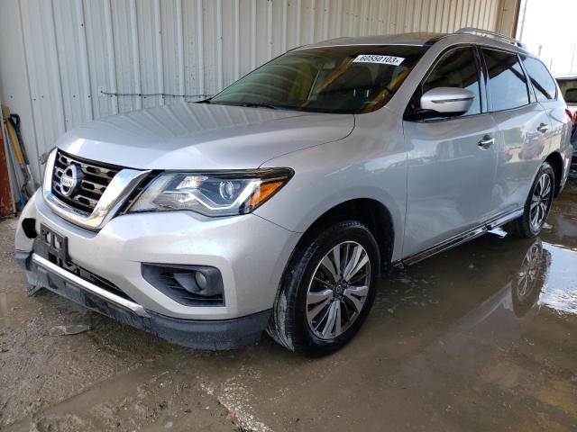 5N1DR2MN3HC653145 - 2017 NISSAN PATHFINDER S SILVER photo 1