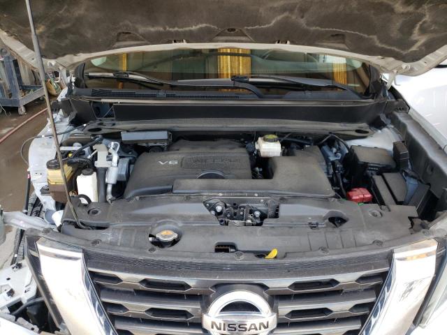 5N1DR2MN3HC653145 - 2017 NISSAN PATHFINDER S SILVER photo 12