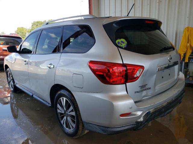 5N1DR2MN3HC653145 - 2017 NISSAN PATHFINDER S SILVER photo 2