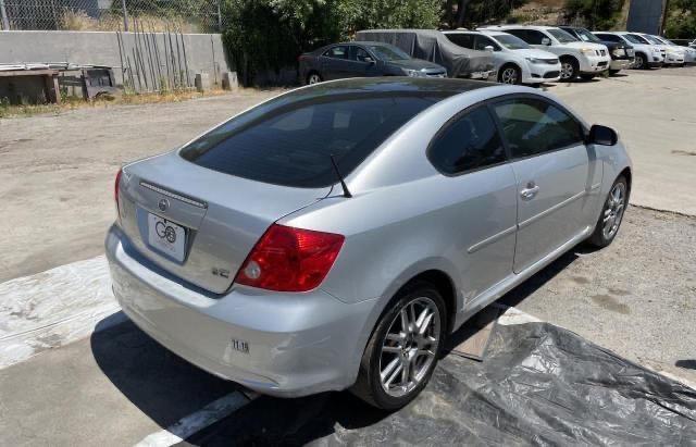 JTKDE167860139873 - 2006 TOYOTA SCION TC ვერცხლისფერი ფოტო 4