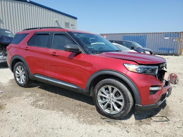 1FMSK8DHXLGA50168 - 2020 FORD EXPLORER XLT RED photo 4