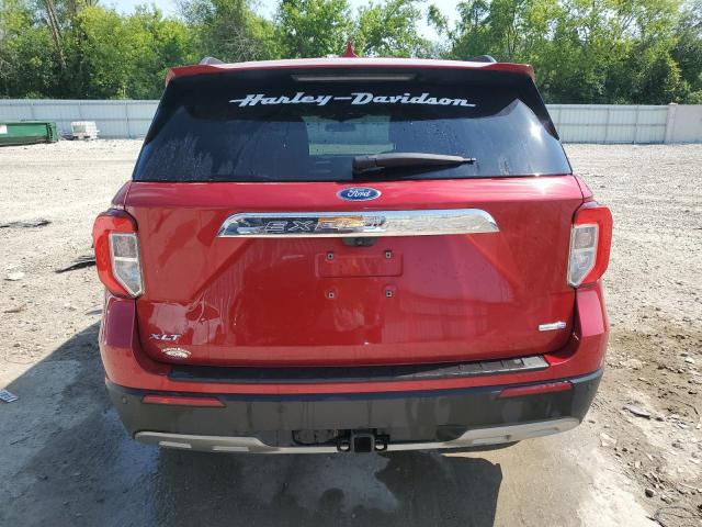 1FMSK8DHXLGA50168 - 2020 FORD EXPLORER XLT RED photo 6