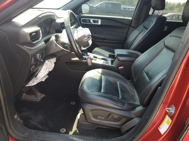 1FMSK8DHXLGA50168 - 2020 FORD EXPLORER XLT RED photo 7