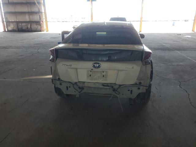 JTDKARFU3J3552581 - 2018 TOYOTA PRIUS Biały zdjęcie 6