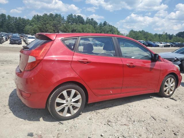 KMHCU5AE4CU035643 - 2012 HYUNDAI ACCENT GLS RED photo 3