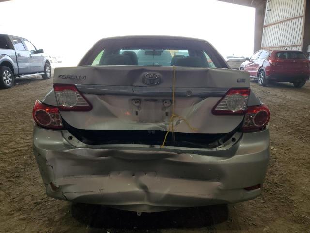 JTDBU4EE6BJ104112 - 2011 TOYOTA COROLLA BASE Plata foto 6