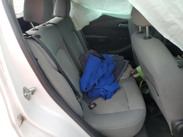 1G1JA6SH0C4146038 - 2012 CHEVROLET SONIC LS WHITE photo 11