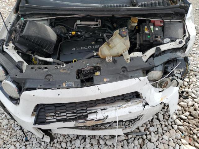 1G1JA6SH0C4146038 - 2012 CHEVROLET SONIC LS WHITE photo 12