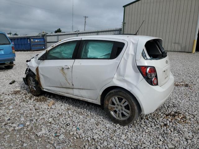 1G1JA6SH0C4146038 - 2012 CHEVROLET SONIC LS WHITE photo 2