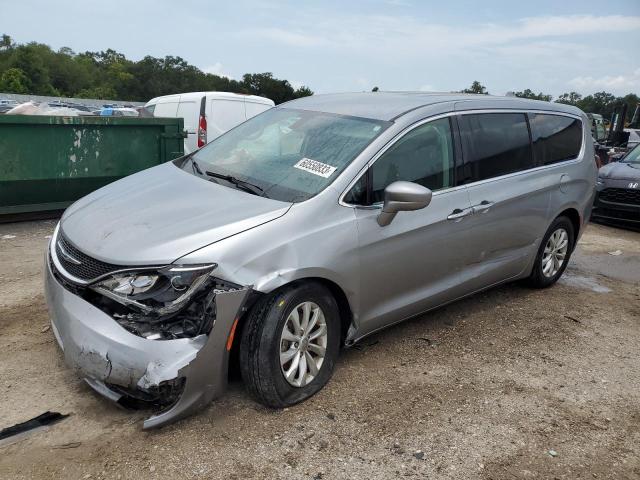 2C4RC1FG3KR589725 - 2019 CHRYSLER PACIFICA TOURING PLUS SILVER photo 1