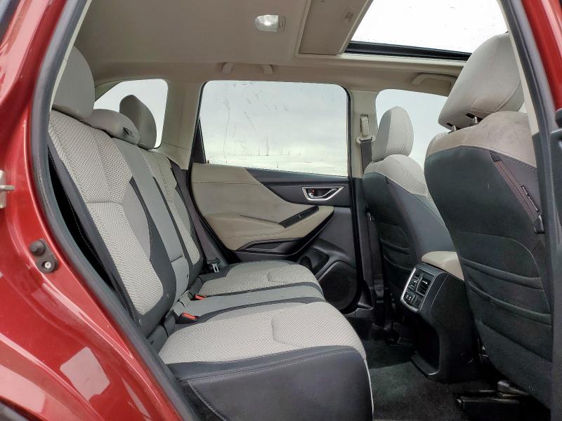 JF2SKAJC5LH600439 - 2020 SUBARU FORESTER PREMIUM MAROON photo 11