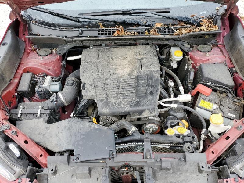 JF2SKAJC5LH600439 - 2020 SUBARU FORESTER PREMIUM MAROON photo 12