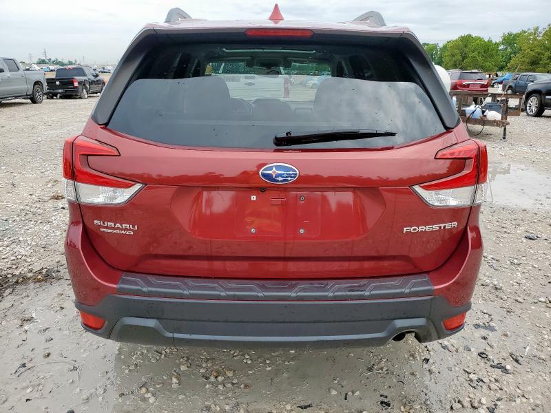JF2SKAJC5LH600439 - 2020 SUBARU FORESTER PREMIUM MAROON photo 6