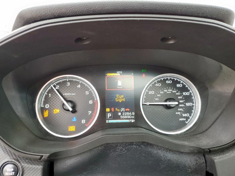 JF2SKAJC5LH600439 - 2020 SUBARU FORESTER PREMIUM MAROON photo 9