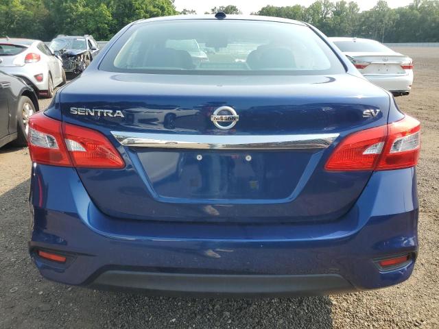3N1AB7AP3KY293178 - 2019 NISSAN SENTRA S 蓝色 照片 6