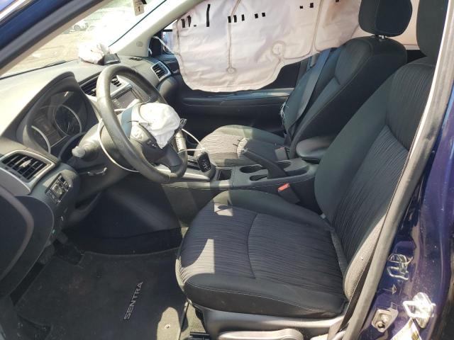 3N1AB7AP3KY293178 - 2019 NISSAN SENTRA S 蓝色 照片 7