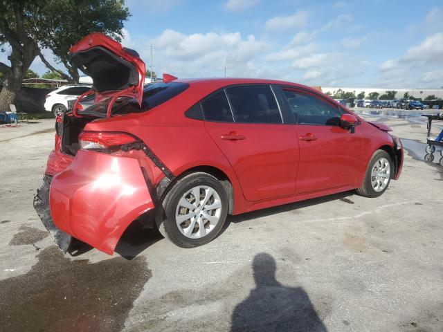 JTDEPMAE8MJ163711 - 2021 TOYOTA COROLLA LE Qırmızı foto 3