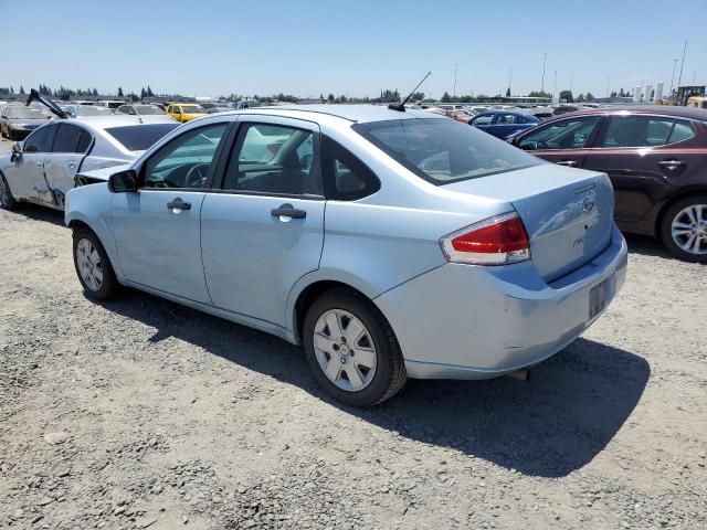 1FAHP34N88W287608 - 2008 FORD FOCUS S/SE BLUE photo 2