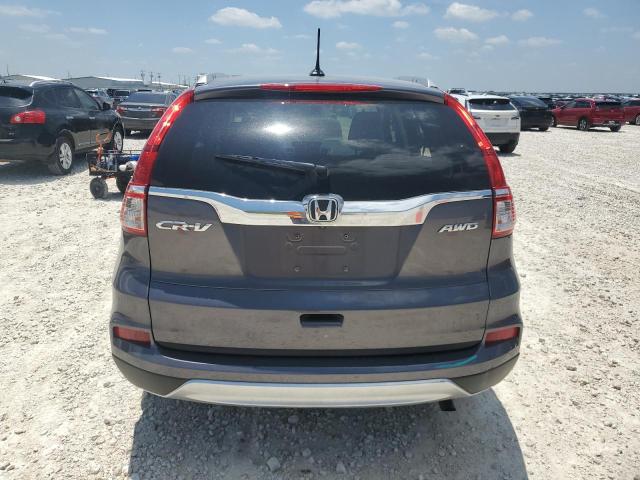 2HKRM4H73FH692111 - 2015 HONDA CR-V EXL GRAY photo 6