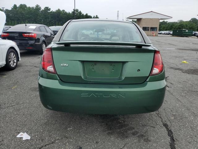 1G8AL52FX3Z121137 - 2003 SATURN ION LEVEL 3 GREEN photo 6