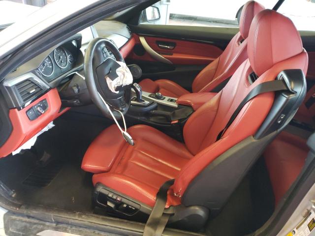 WBA3T1C52FP820983 - 2015 BMW 428 XI SULEV SILVER photo 7