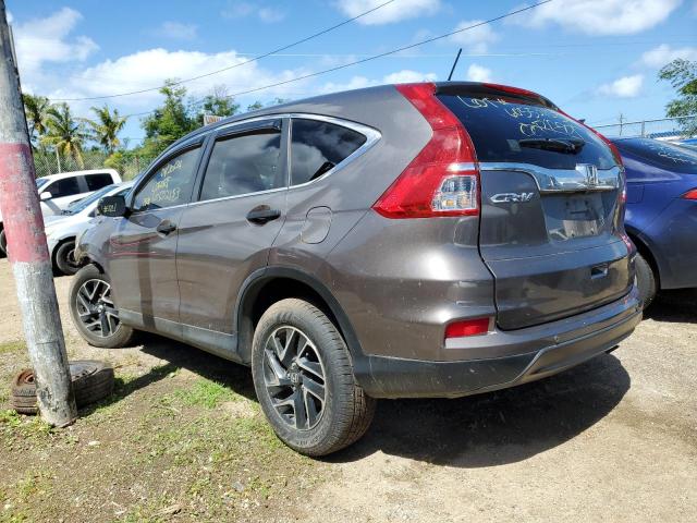 5J6RM3H4XGL012065 - 2016 HONDA CR-V SE BROWN photo 2