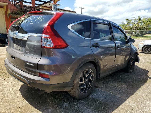 5J6RM3H4XGL012065 - 2016 HONDA CR-V SE BROWN photo 3