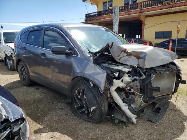 5J6RM3H4XGL012065 - 2016 HONDA CR-V SE BROWN photo 4