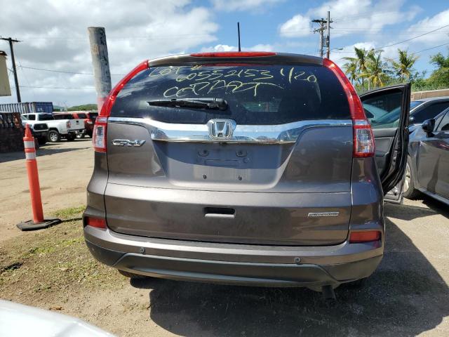 5J6RM3H4XGL012065 - 2016 HONDA CR-V SE BROWN photo 6