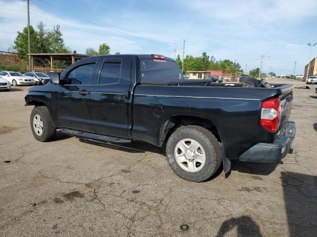 5TFRM5F10JX133519 - 2018 TOYOTA TUNDRA DOUBLE CAB SR/SR5 BLACK photo 2