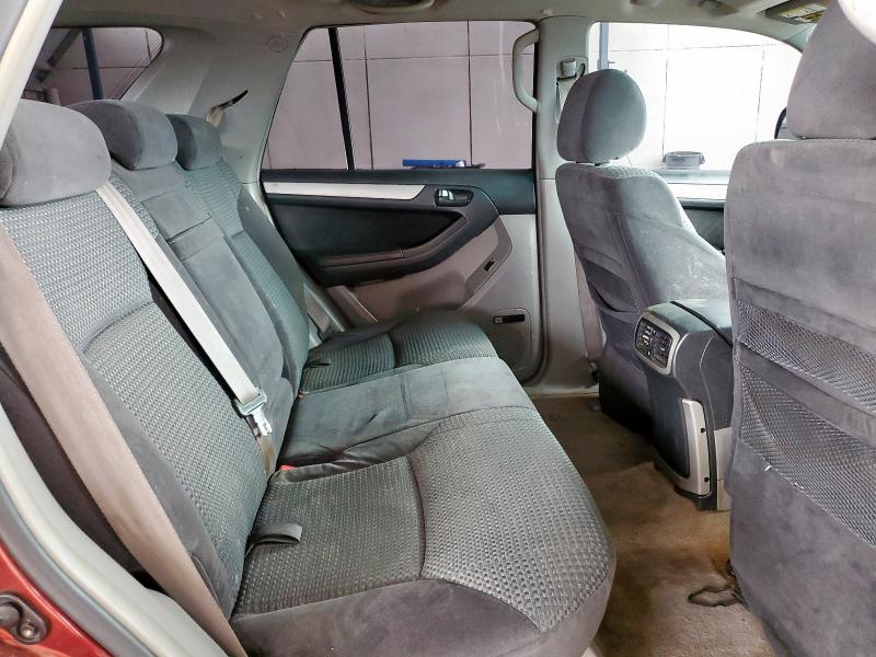 JTEZT14R658006953 - 2005 TOYOTA 4RUNNER SR5 Tünd qırmızı foto 11