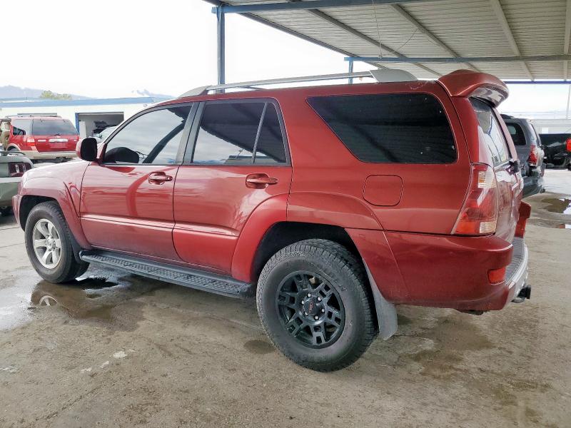 JTEZT14R658006953 - 2005 TOYOTA 4RUNNER SR5 Tünd qırmızı foto 2