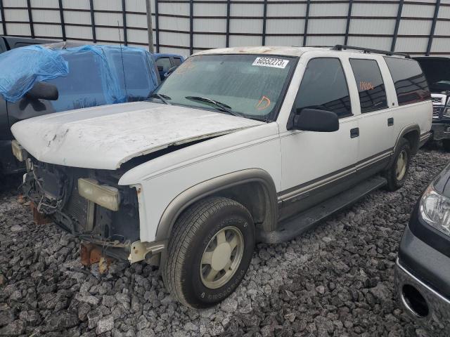 1GNEC16R1XJ320514 - 1999 CHEVROLET SUBURBAN C1500 WHITE photo 1