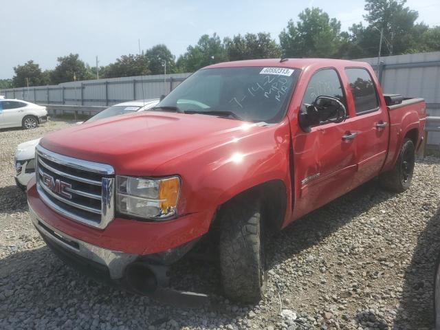 3GTP2VE75CG297231 - 2012 GMC SIERRA K1500 SLE RED photo 1