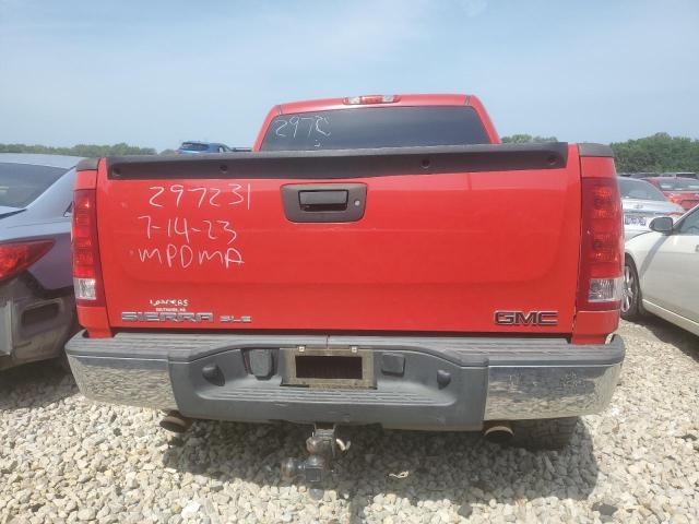 3GTP2VE75CG297231 - 2012 GMC SIERRA K1500 SLE RED photo 6