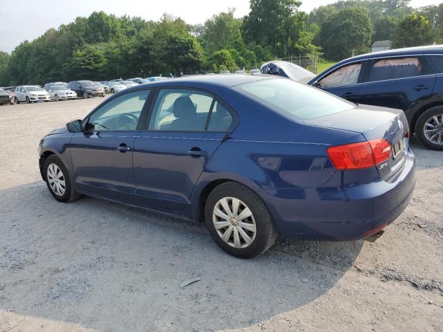 3VW2K7AJ0EM375648 - 2014 VOLKSWAGEN JETTA BASE 蓝色 照片 2