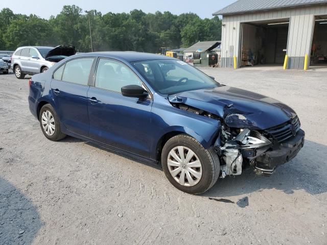 3VW2K7AJ0EM375648 - 2014 VOLKSWAGEN JETTA BASE 蓝色 照片 4