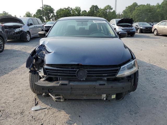 3VW2K7AJ0EM375648 - 2014 VOLKSWAGEN JETTA BASE 蓝色 照片 5