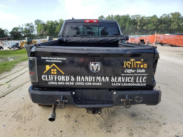 1C6RR7GT7DS520607 - 2013 RAM 1500 SLT შავი ფოტო 6