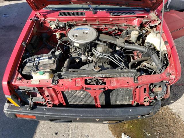 JN6ND11S6GW010634 - 1986 NISSAN D21 SHORT BED RED photo 11