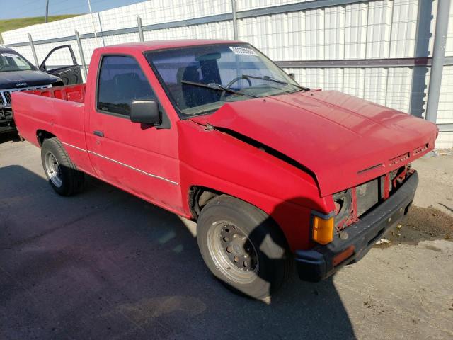 JN6ND11S6GW010634 - 1986 NISSAN D21 SHORT BED RED photo 4