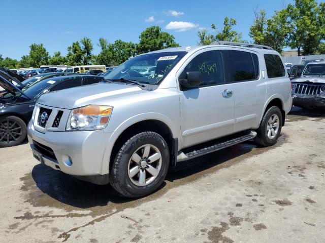 5N1AA0NC4FN602928 - 2015 NISSAN ARMADA SV SILVER photo 1